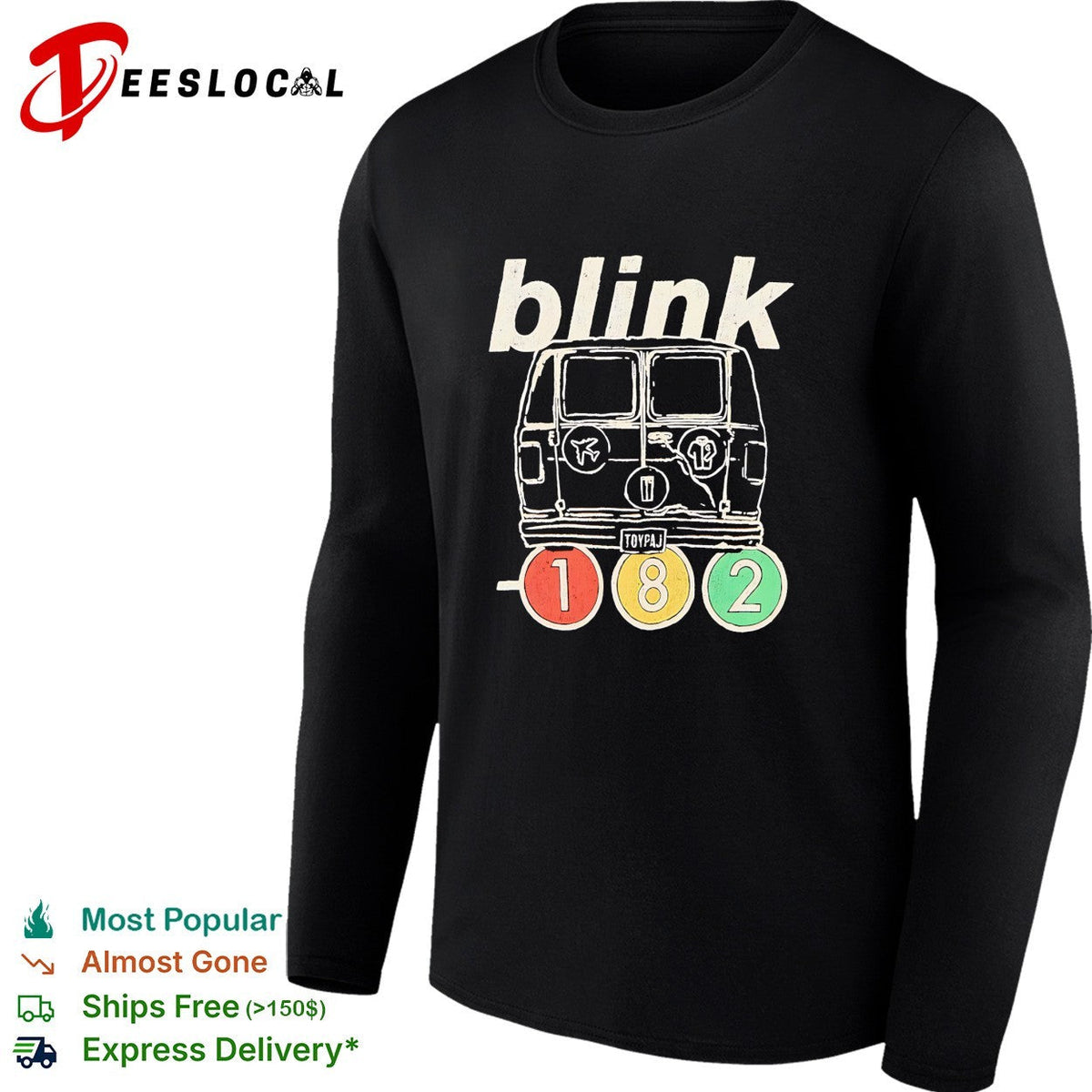 Blink 182 van shirt Unisex