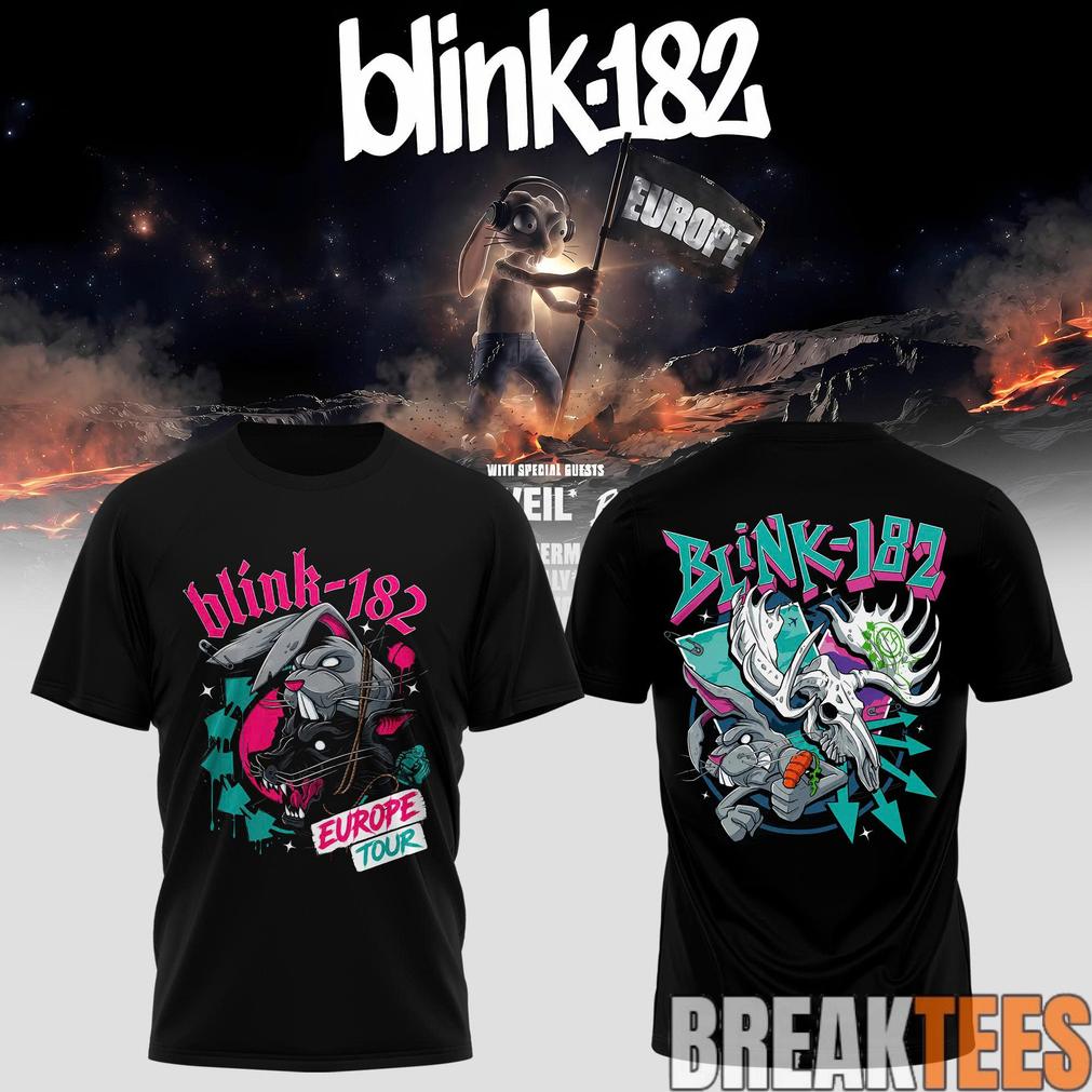 Blink-182 Meltdown Europe Edition Tee Unisex