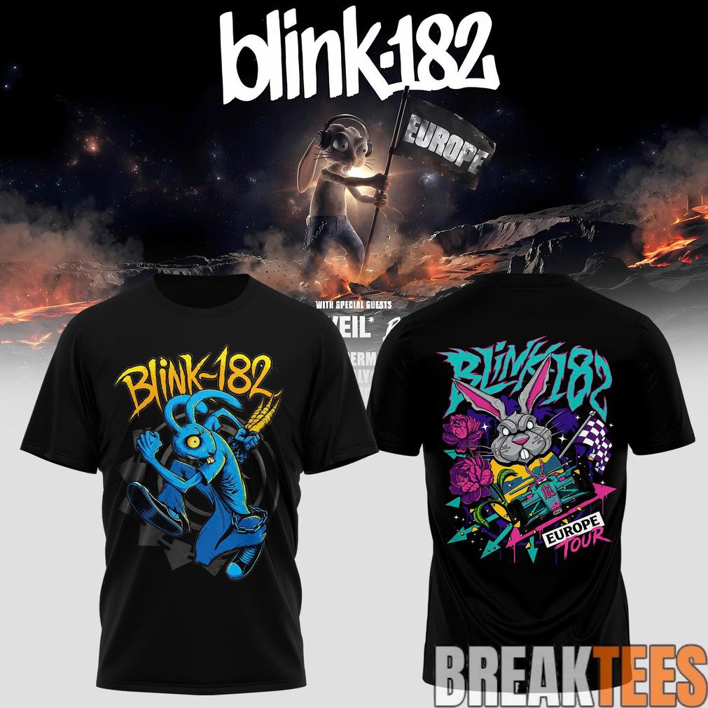 Blink-182 Meltdown Europe Edition Tee Unisex
