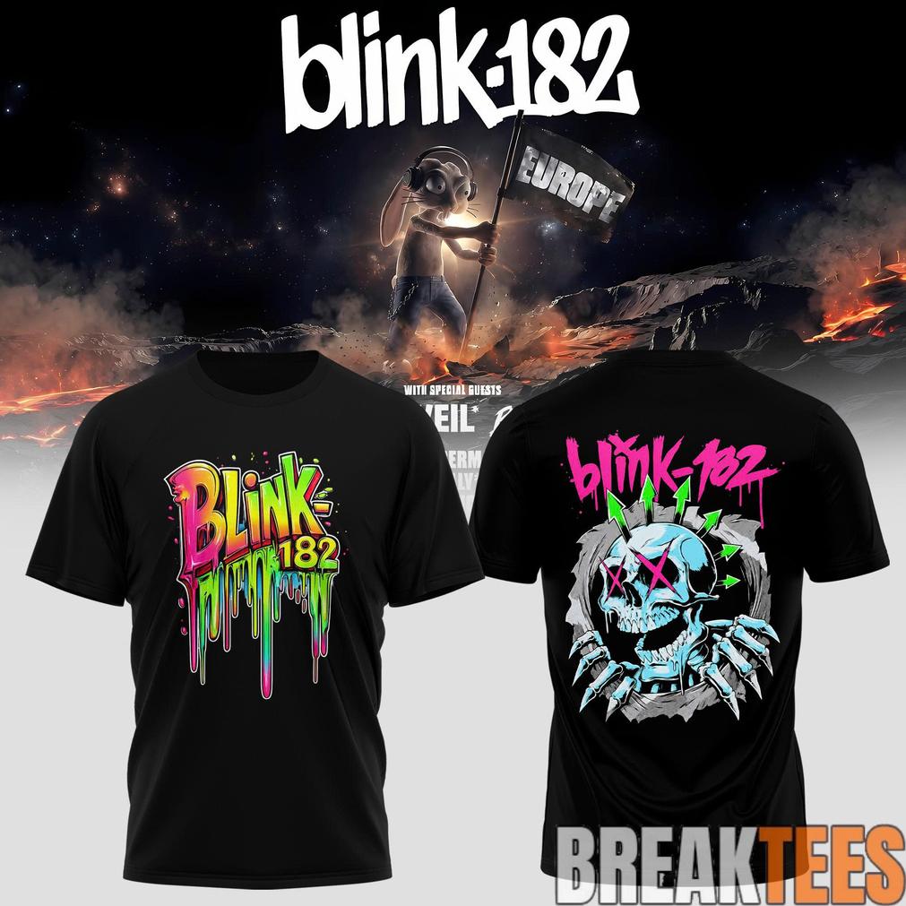 Blink-182 Meltdown Europe Edition Tee Unisex