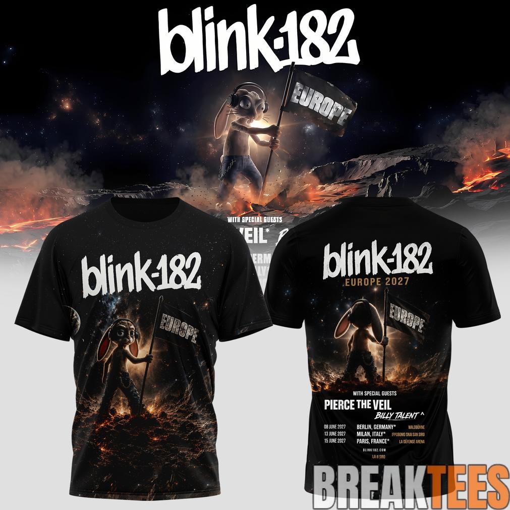 Blink-182 Meltdown Europe Edition Tee Unisex