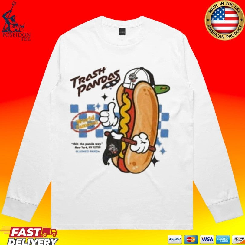 Rocket City Trash Pandas World Famous Hot Dog Unisex