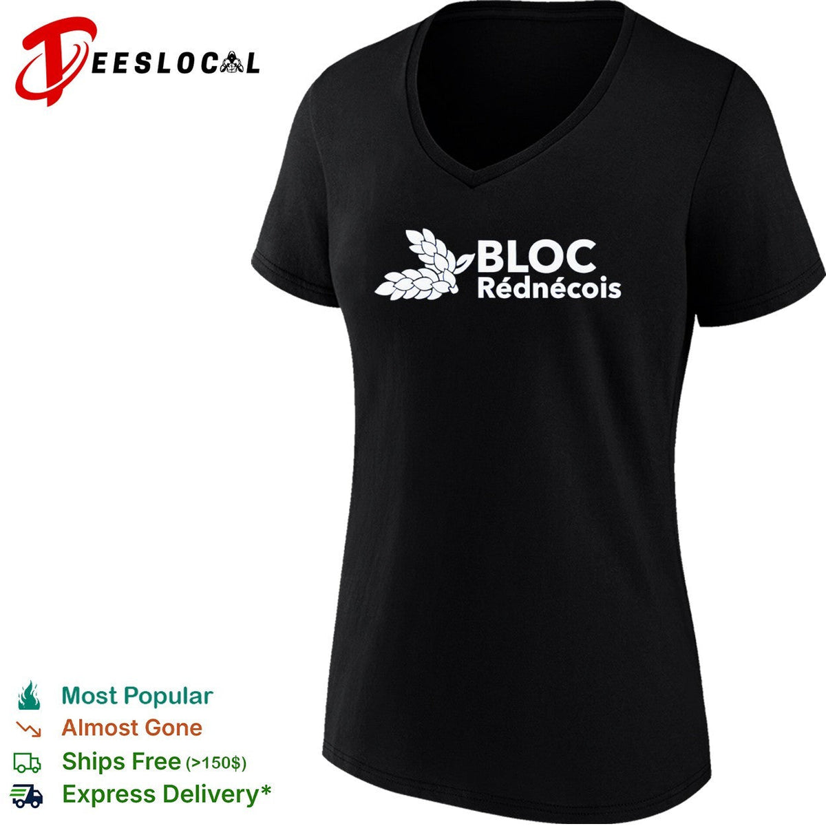 Bloc Rednecois Wheat Symbol Political Parody Quebec Politics Bloc Quebecois shirt Unisex