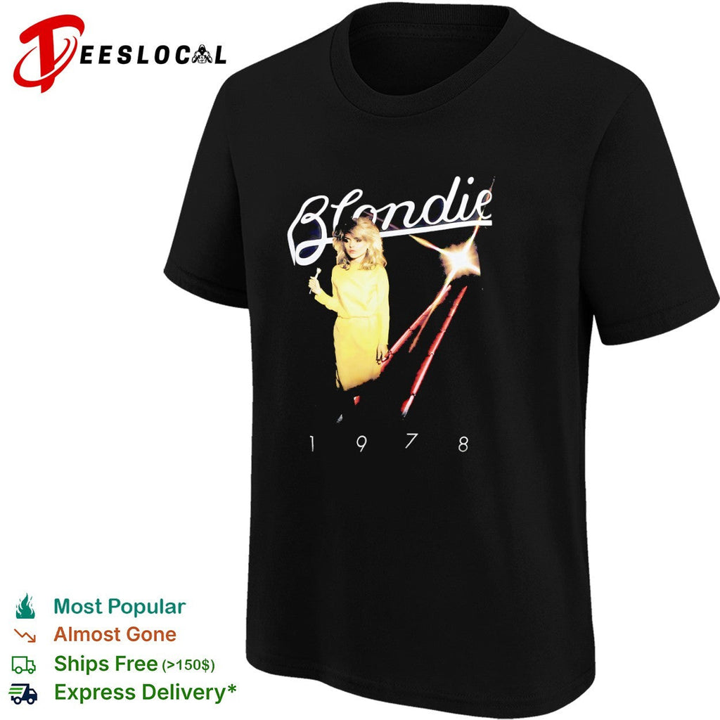 Blondie Debbie Harry 1978 Music Band shirt Unisex