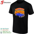 Blue Chevrolet Monte Carlo Lowrider albuiquerque retro shirt Unisex