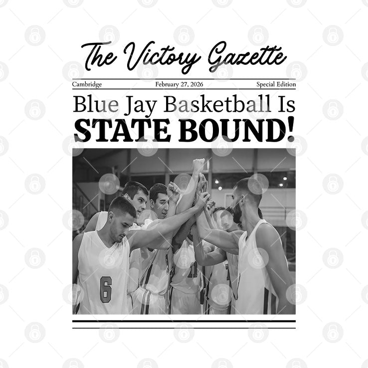 Blue Jay Basketball Is State Bound Newspaper Unisex