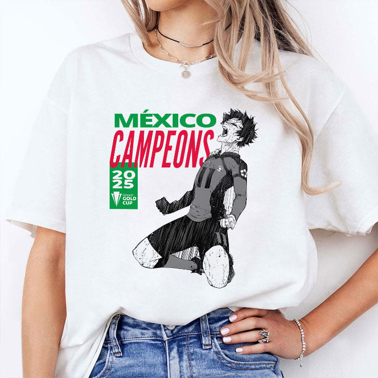 Blue Lock Vs Mexico Campeones Shirt Unisex