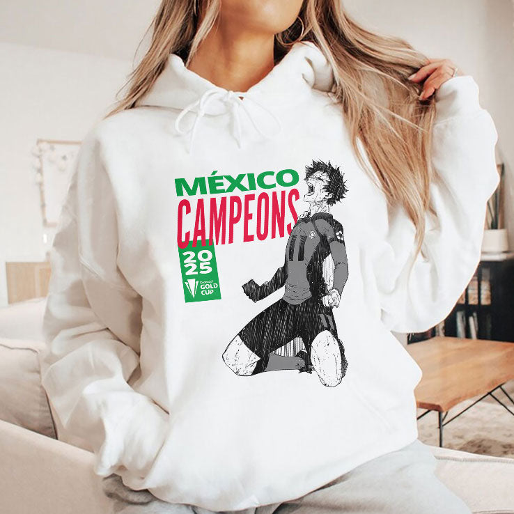 Blue Lock Vs Mexico Campeones Shirt Unisex