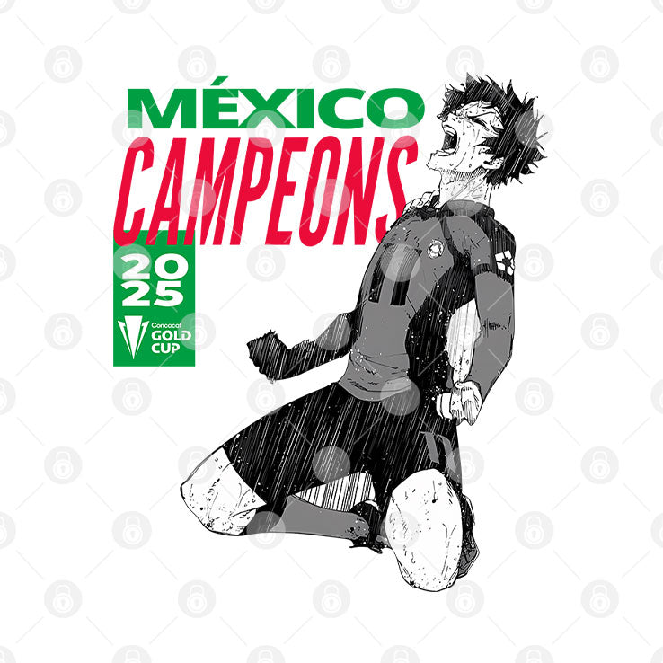 Blue Lock Vs Mexico Campeones Shirt Unisex