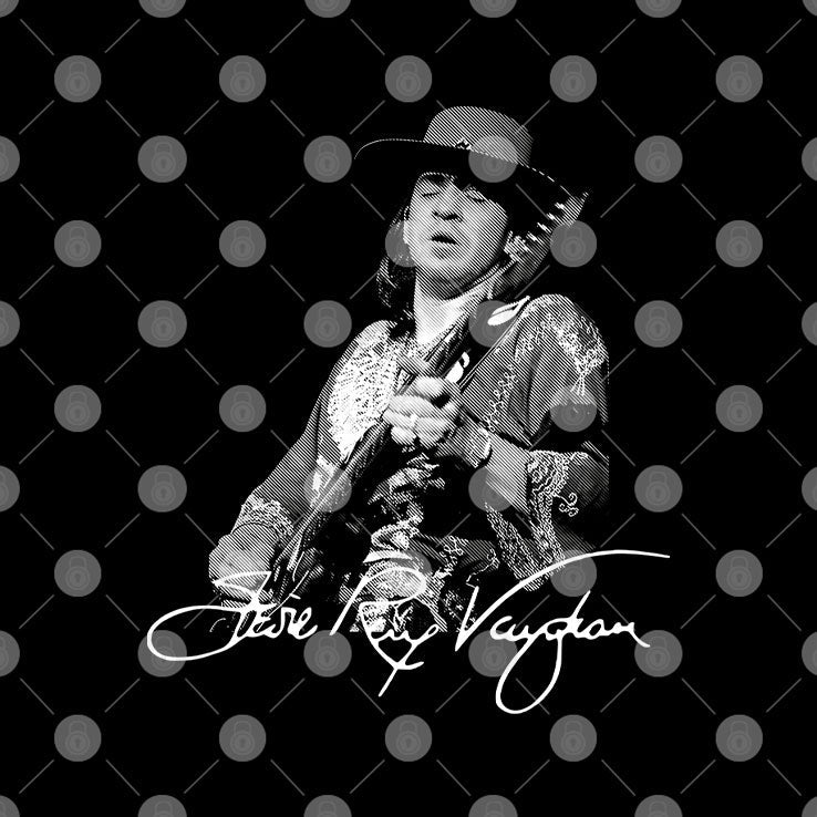Blues Guitar Stevie Ray Vaughan T Shirt Unisex