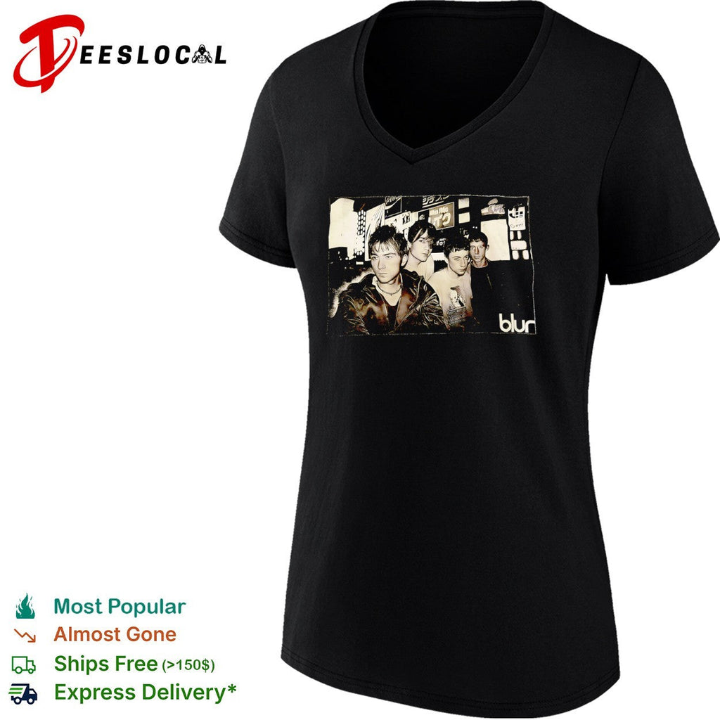 Blur Damon Albarn Graham Coxon Alex James Dave Rowntree Band Members shirt Unisex