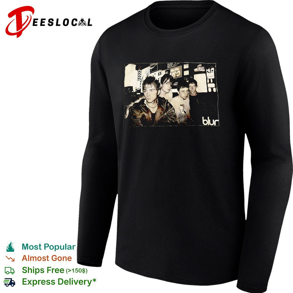Blur Damon Albarn Graham Coxon Alex James Dave Rowntree Band Members shirt Unisex
