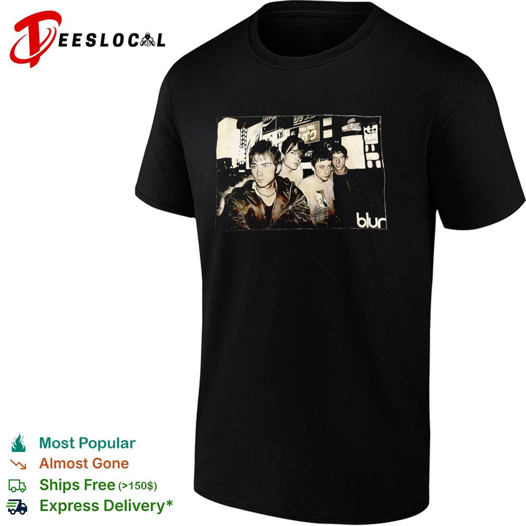 Blur Damon Albarn Graham Coxon Alex James Dave Rowntree Band Members shirt Unisex
