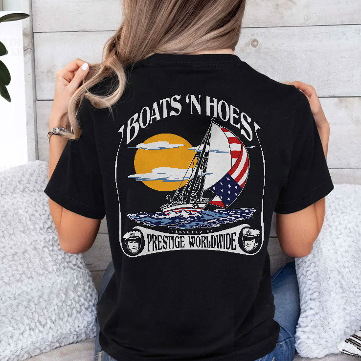 Boats And Hoes Presented By Prestige Worldwide Shirt Unisex