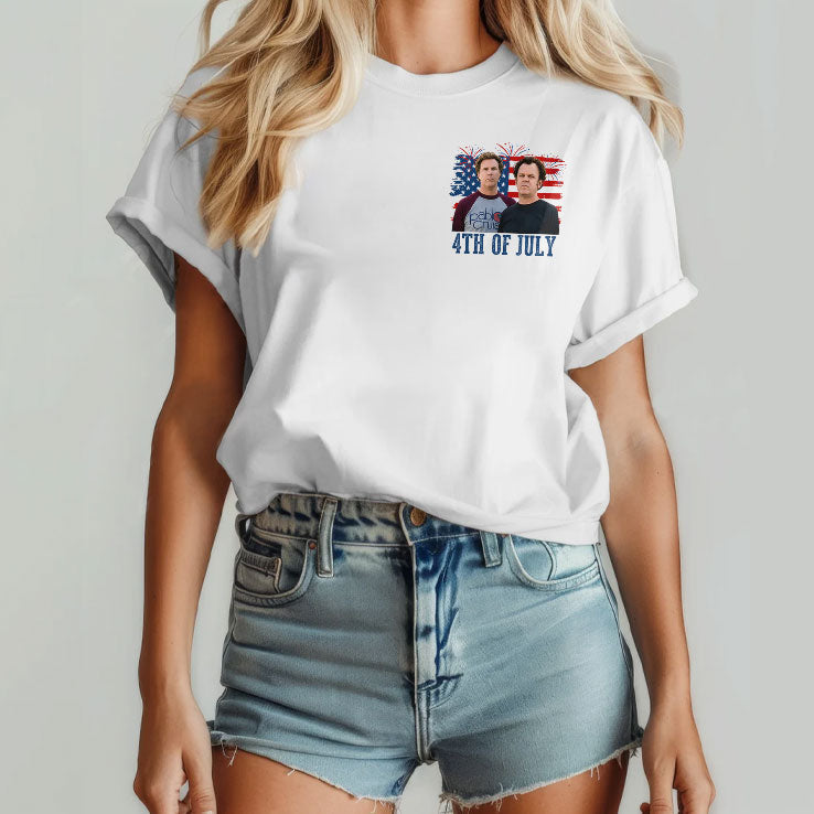 Boats Hoes And Freedom Funny Step Brothers 4th of July T Shirt Unisex