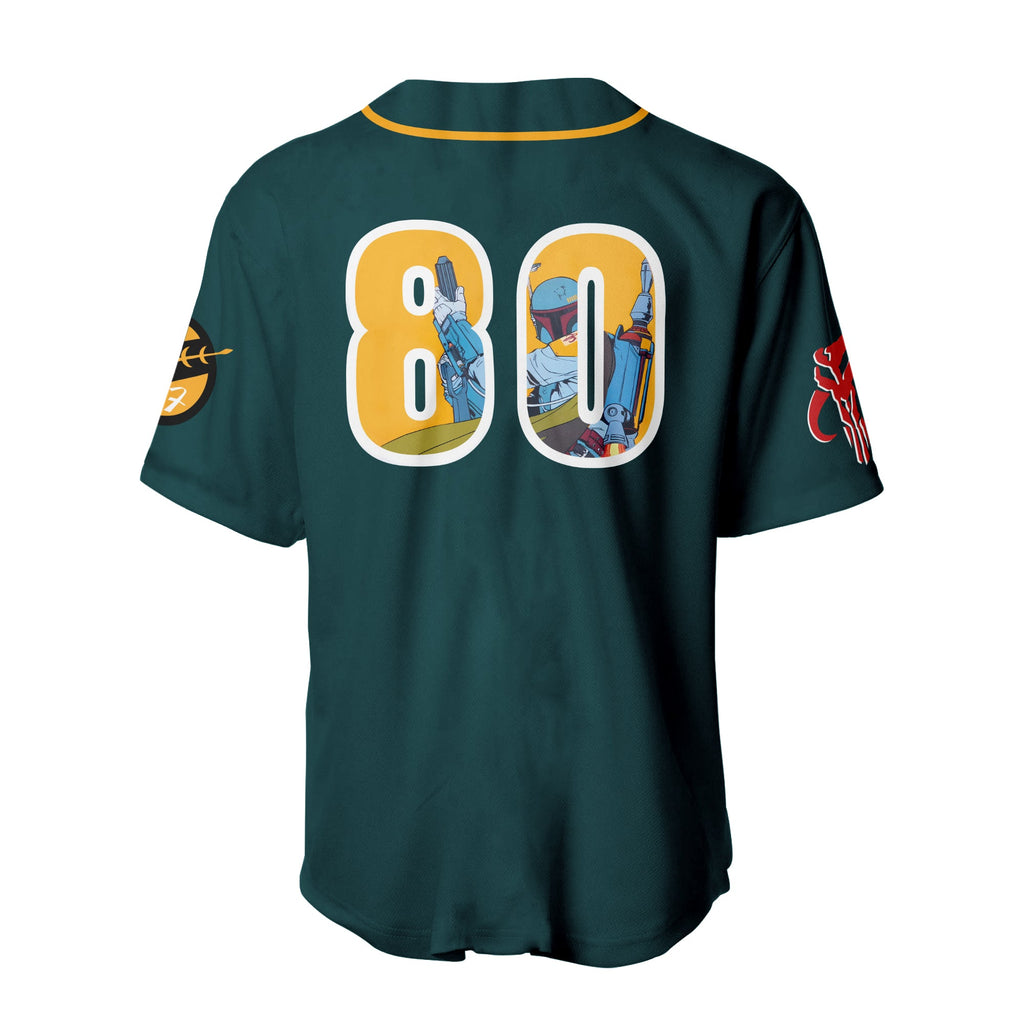 Boba Fett Baseball Jersey Unisex