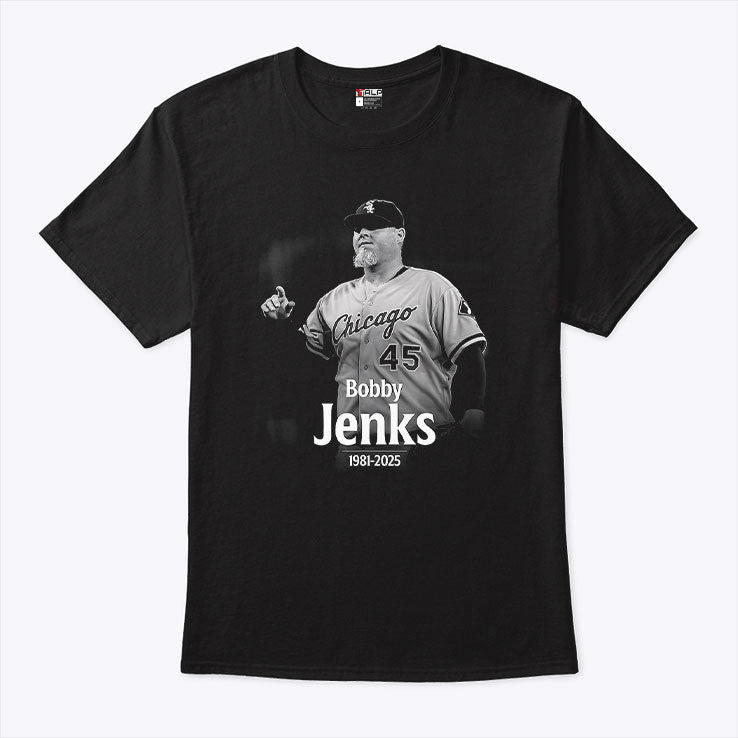 Bobby Jenks Chicago White Sox In Memory 1981-2025 T Shirt Unisex