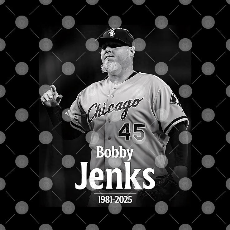 Bobby Jenks Chicago White Sox In Memory 1981-2025 T Shirt Unisex