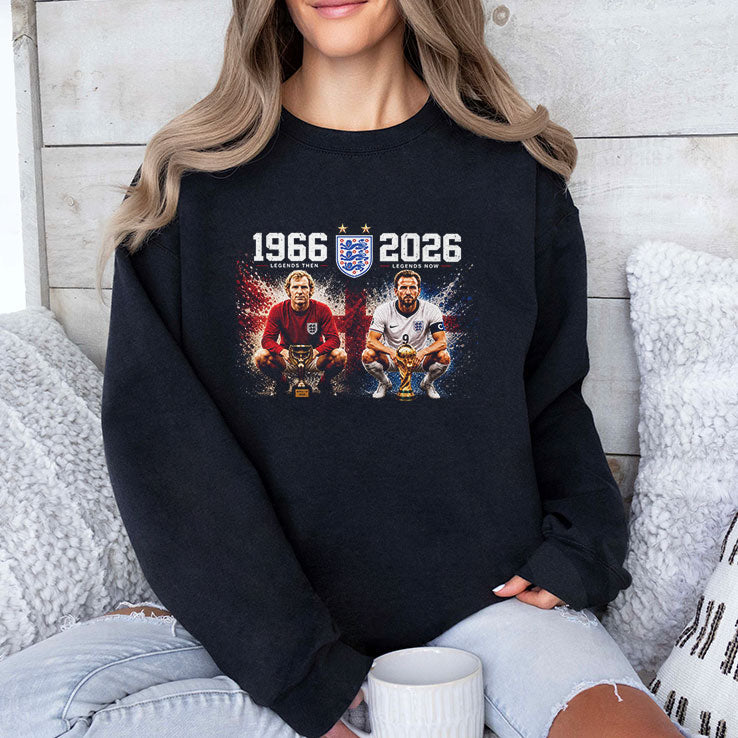 Bobby Moore And Harry Kane 1966-2026 England World Cup Legacy T Shirt Unisex