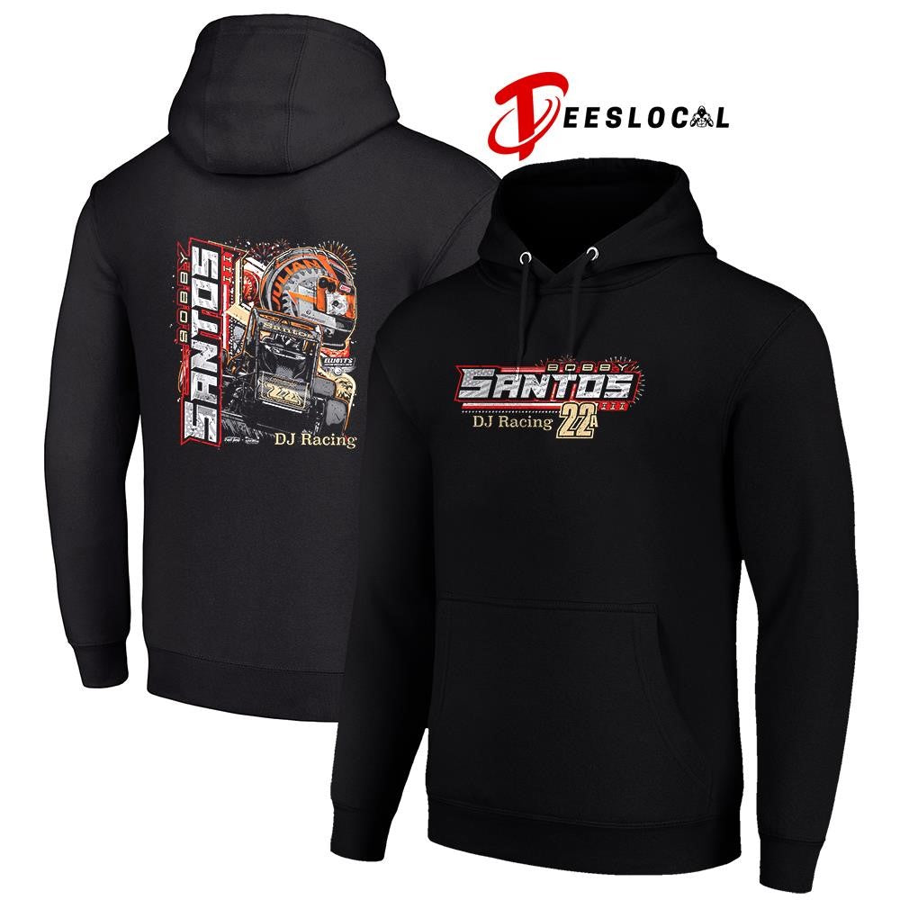 Bobby Santos DJ racing graphic shirt Unisex