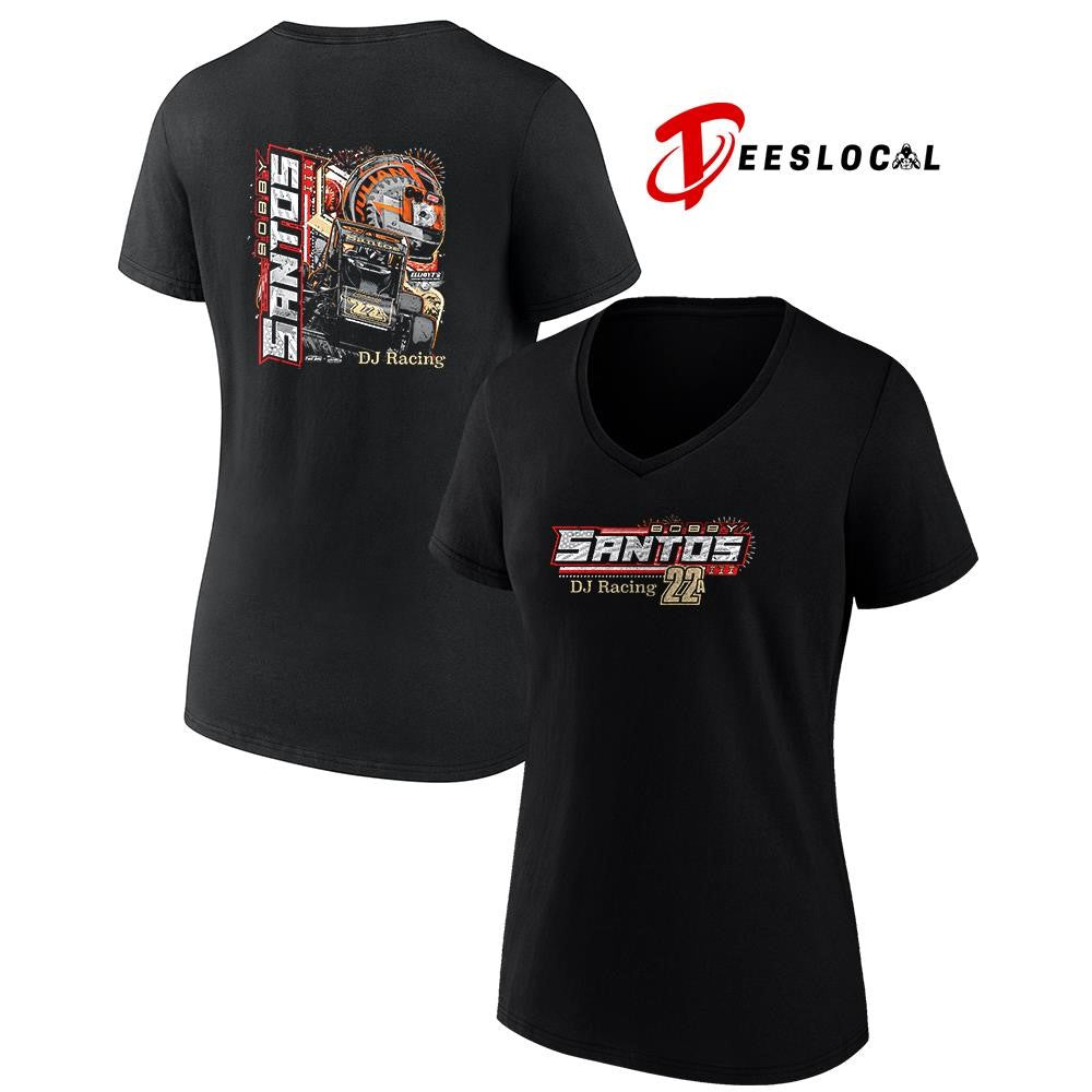 Bobby Santos DJ racing graphic shirt Unisex