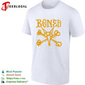 Bones skate brand logo with rat skull shirt Unisex