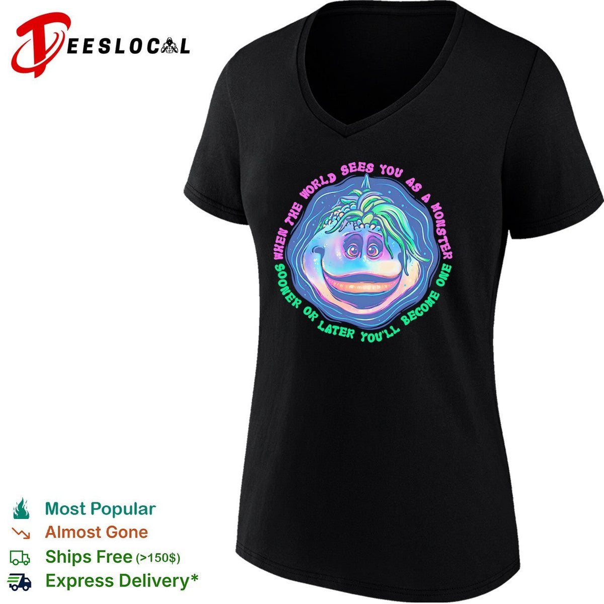 Boogle from Swapped Becoming A Monster shirt Unisex
