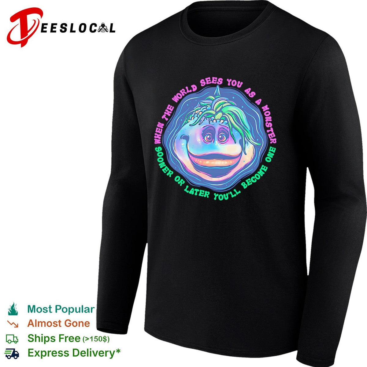 Boogle from Swapped Becoming A Monster shirt Unisex