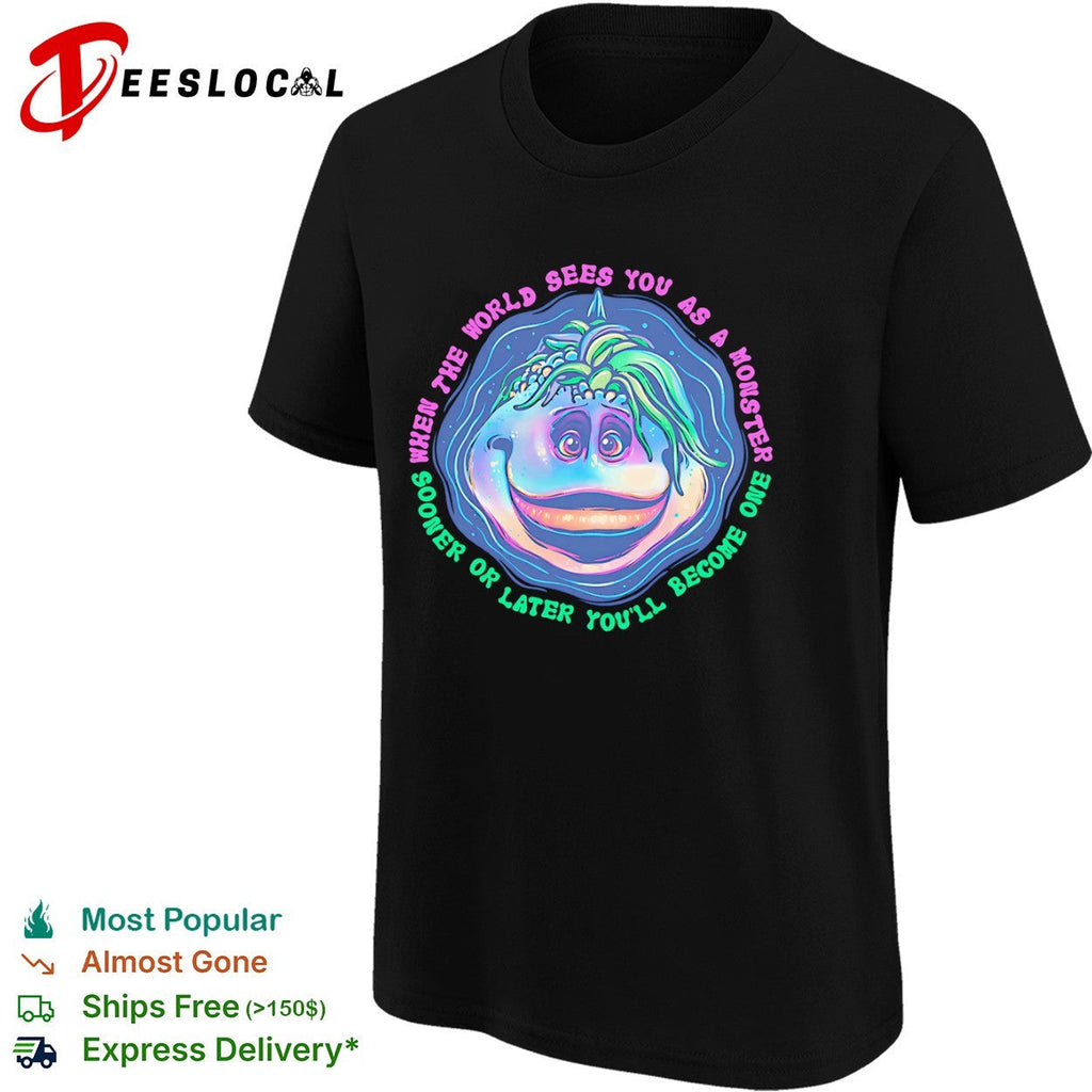 Boogle from Swapped Becoming A Monster shirt Unisex