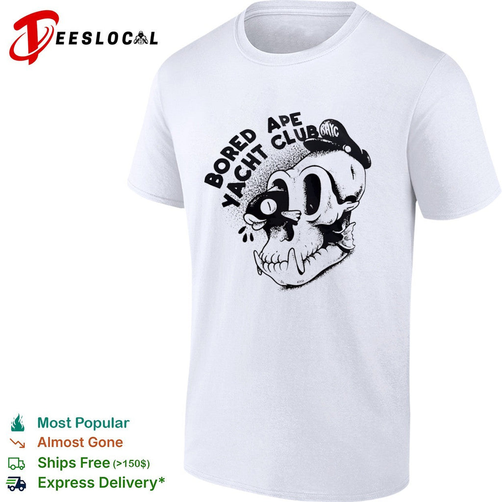 Bored Ape Yacht Club Skull Fish shirt Unisex