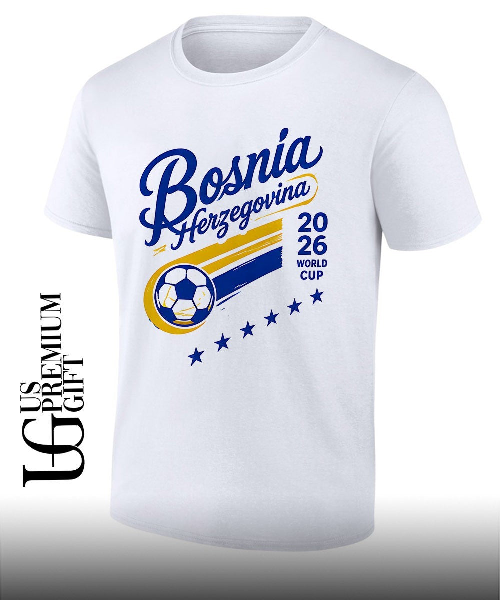 Bosnia Herzegovina Football 2026 World Cup shirt Unisex