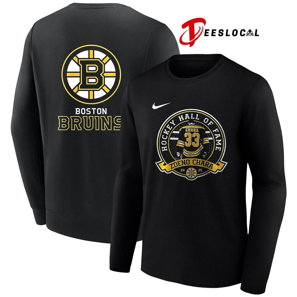 Boston Bruins x Zdeno Chara hockey Hall of Fame shirt Unisex