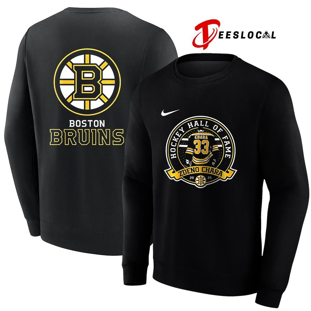 Boston Bruins x Zdeno Chara hockey Hall of Fame shirt Unisex