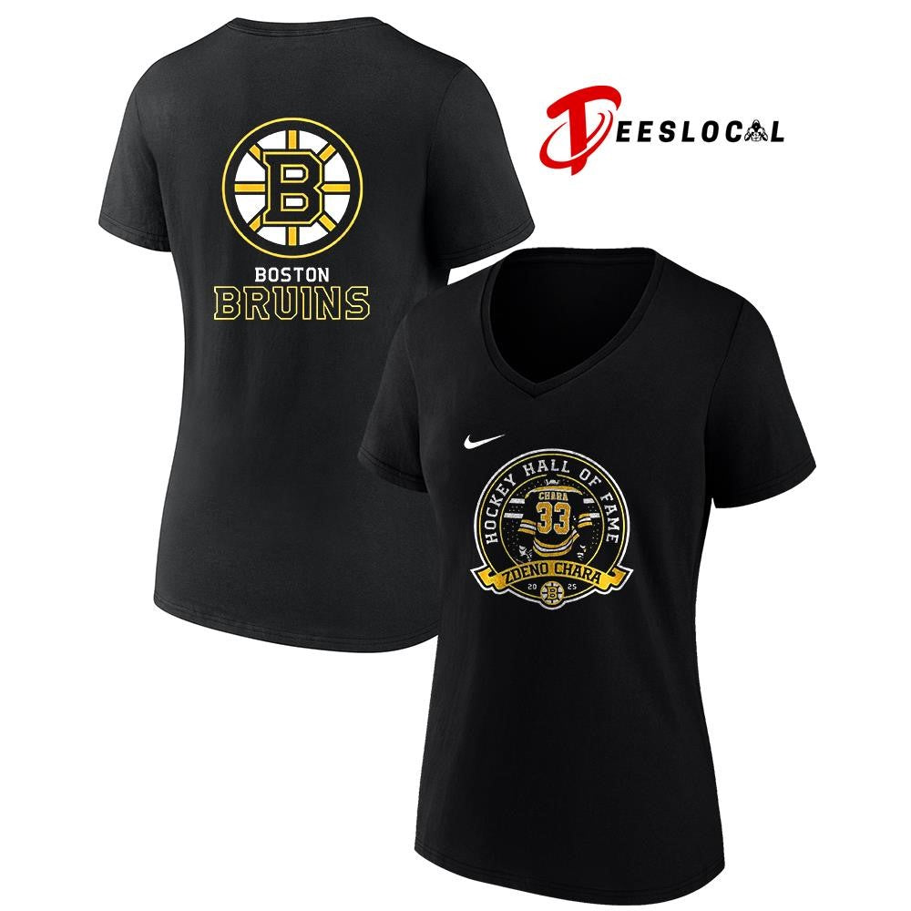 Boston Bruins x Zdeno Chara hockey Hall of Fame shirt Unisex