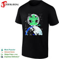 Boston Celtics us against the world earth globe space background shirt Unisex