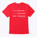 Boston Red Sox Normal Heartbeat Deceased Heartbeat Heartbeat Watching Shirt Unisex