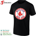 Boston Red Sox classic circle socks vintage baseball logo shirt Unisex