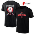 Boston Red Sox x Grateful Dead bear mascot shirt Unisex