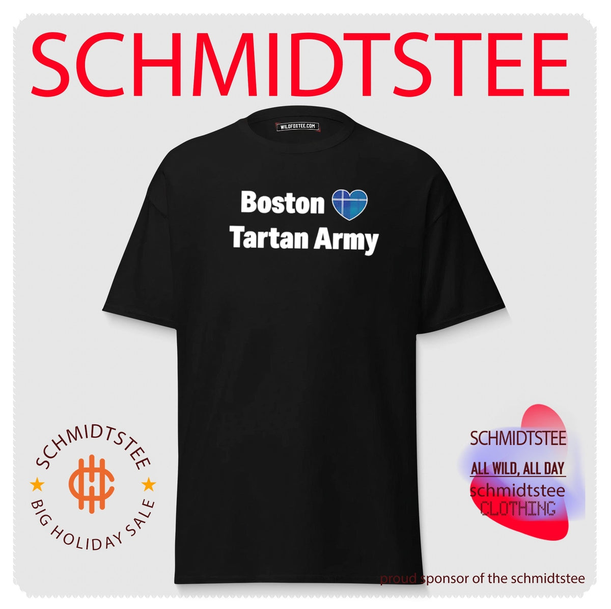 Boston Tartan Army Scotland Soccer Supporters shirt Unisex