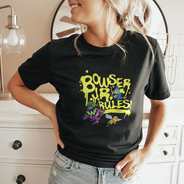 Bowser Jr Rules T Shirt Unisex