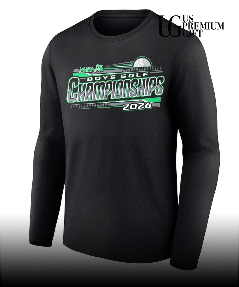 Boys Golf Championships MHSAA 2026 shirt Unisex