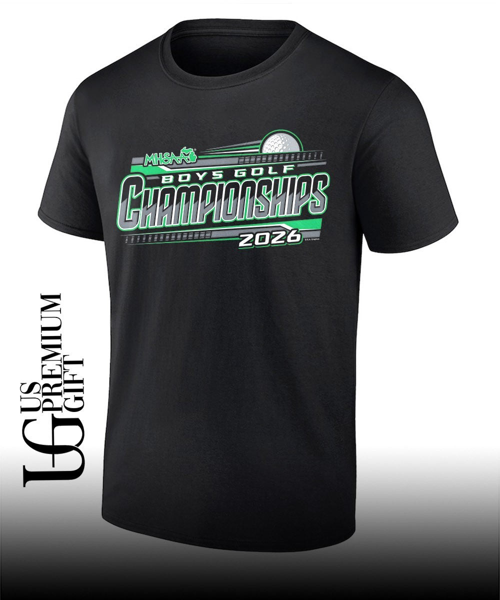 Boys Golf Championships MHSAA 2026 shirt Unisex