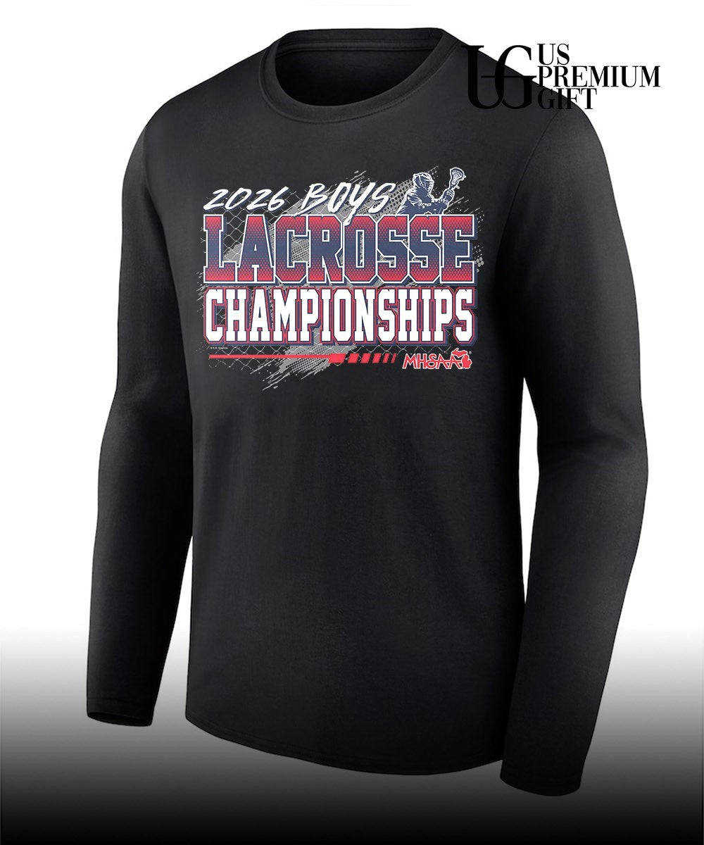 Boys Lacrosse Championships MHSAA 2026 shirt Unisex