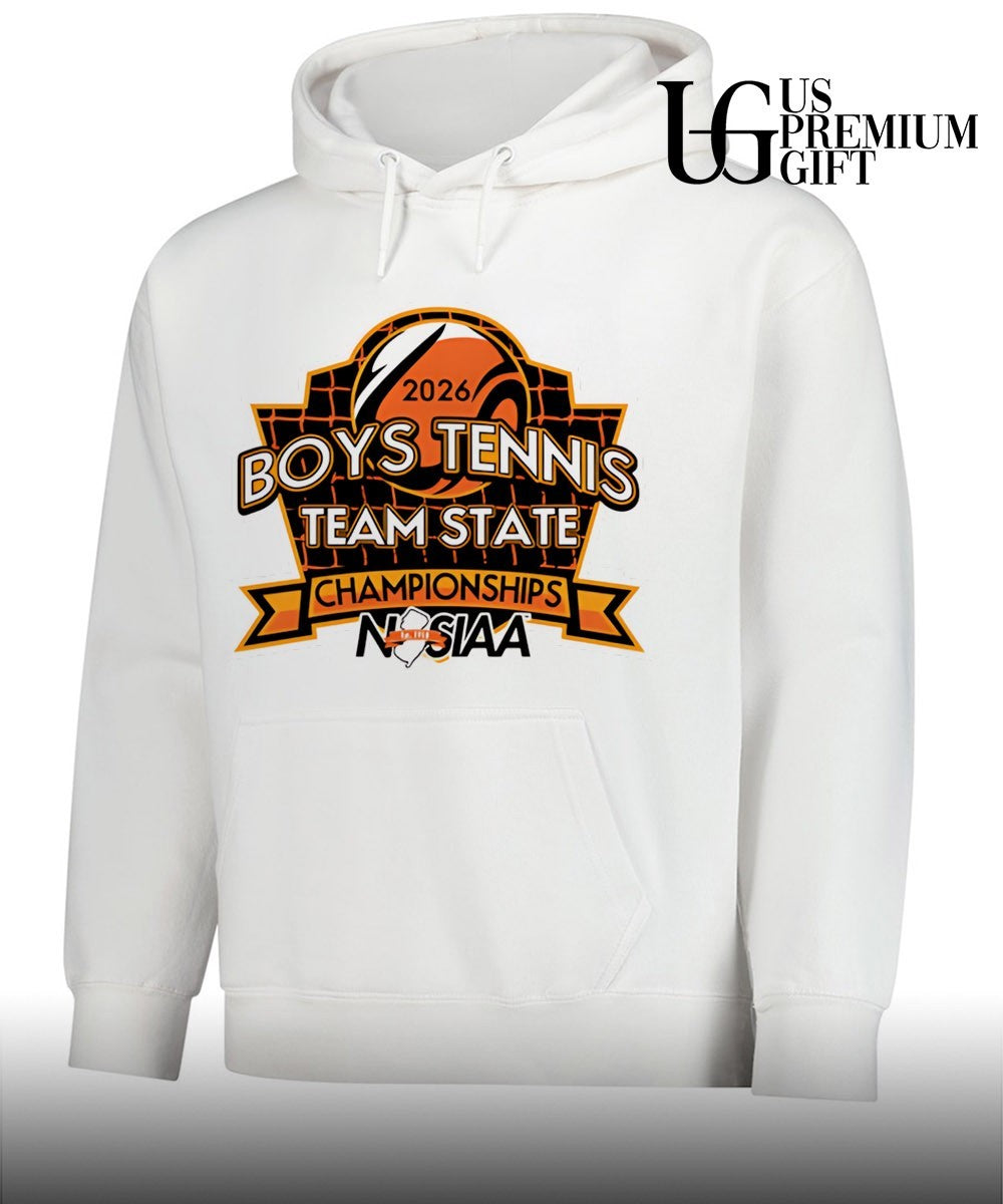 Boys Tennis Team State Championships NJSIAA 2026 shirt Unisex