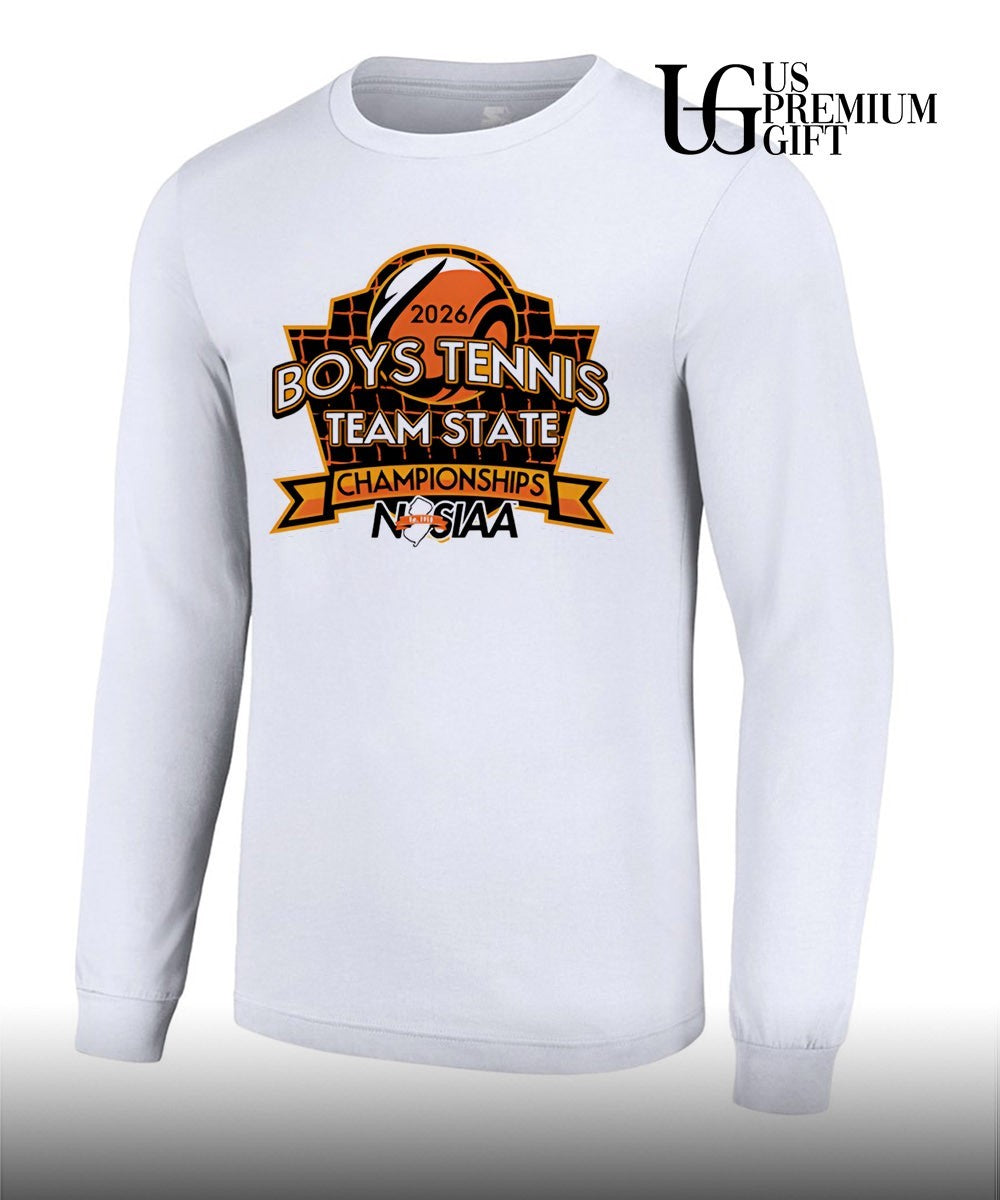 Boys Tennis Team State Championships NJSIAA 2026 shirt Unisex