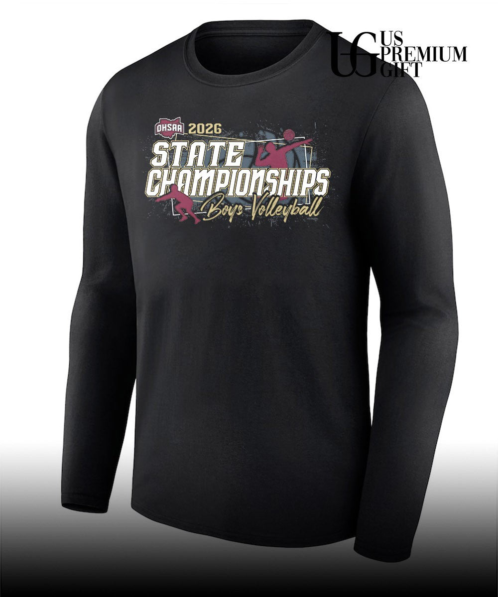 Boys Volleyball State Championships OHSAA 2026 shirt Unisex