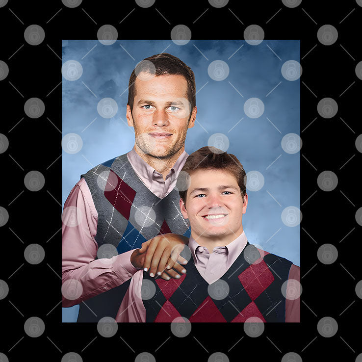 Brady And Maye New England Football Step Brothers T Shirt Unisex