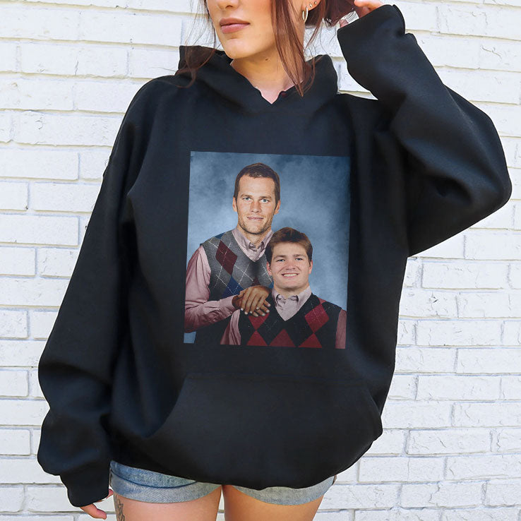 Brady And Maye New England Football Step Brothers T Shirt Unisex