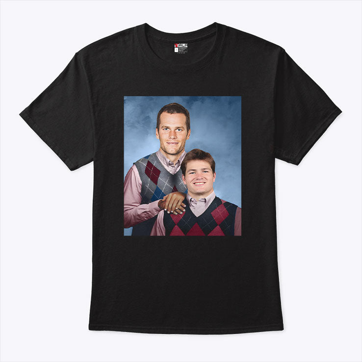 Brady And Maye New England Football Step Brothers T Shirt Unisex