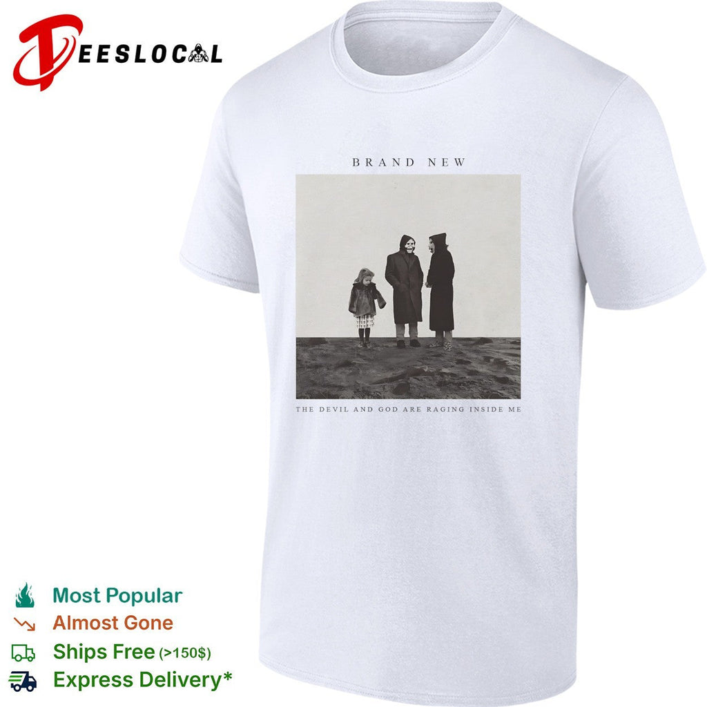 Brand New the devil and god are raging inside me album cover photo shirt Unisex